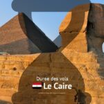 Combien de temps dure le vol de Paris au Caire ?
