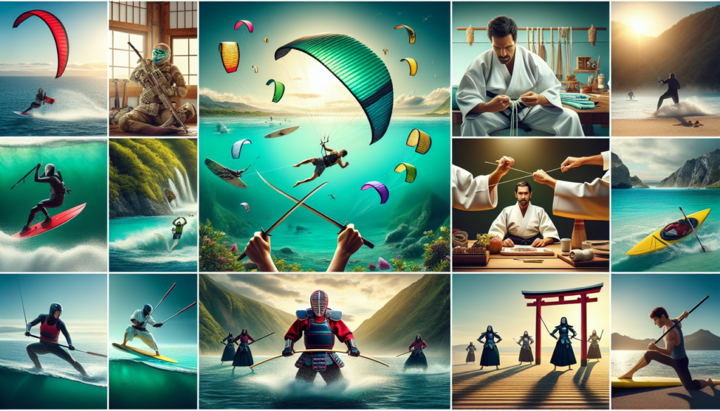 Activité en K: Kitesurf, Karaté, Kayak, Kickboxing, Tricot, Kendo.
