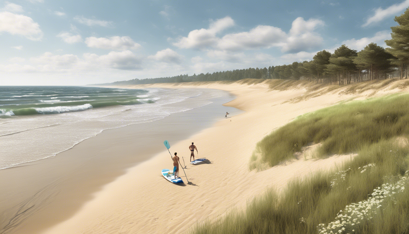 explorez la plage du vivier à biscarrosse, un véritable paradis pour les amoureux de la nature. profitez d'un cadre idyllique, de paysages à couper le souffle et d'activités en plein air qui raviront petits et grands.