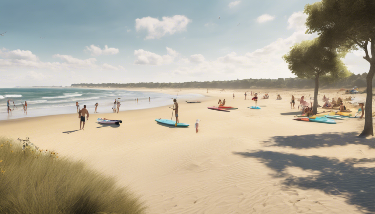 plongez dans l'univers de la plage du vivier à biscarrosse, un véritable havre de paix pour les amoureux de la nature. profitez de paysages époustouflants, d'activités en plein air et d'une ambiance sereine, idéal pour des moments inoubliables en famille ou entre amis.