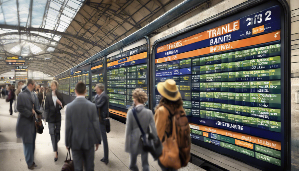 découvrez tout ce qu'il faut savoir sur les horaires des trains entre paris et beauvais. obtenez des informations détaillées sur les trajets, les meilleures options de départ et les conseils pratiques pour voyager en toute sérénité.