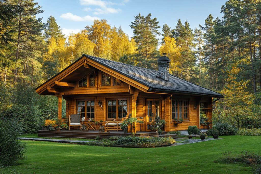 Quel est le prix d’un chalet en bois de 45m2 ?
