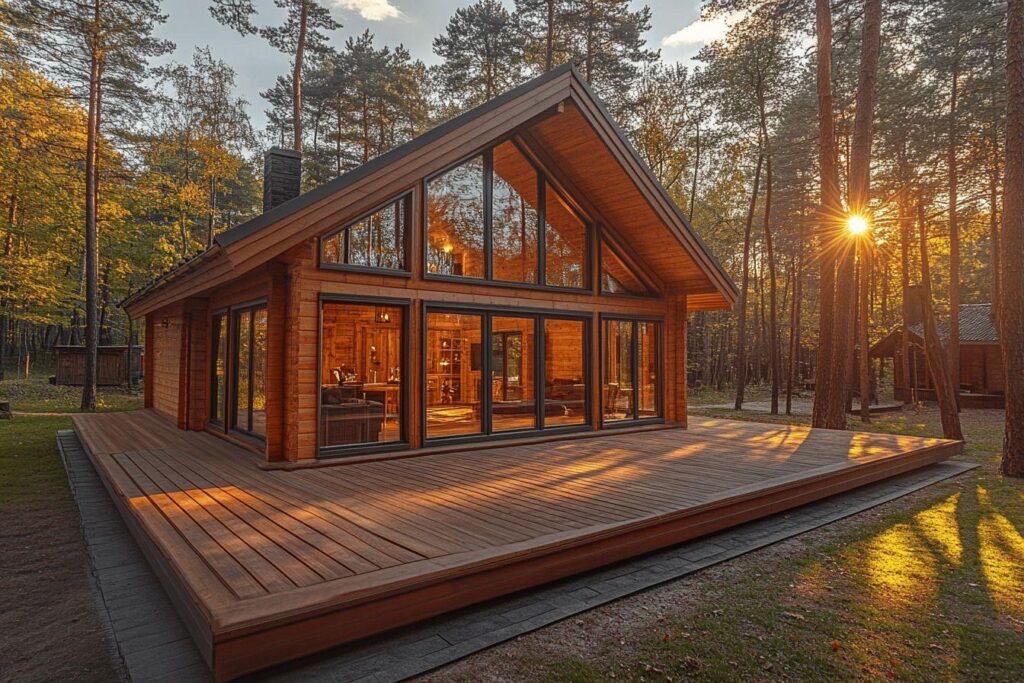 Quel est le prix d’un chalet en bois de 60m2 ?