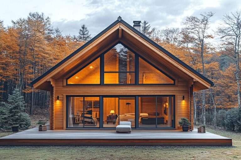 Quel est le prix d’un chalet en bois habitable de 60m2 ?