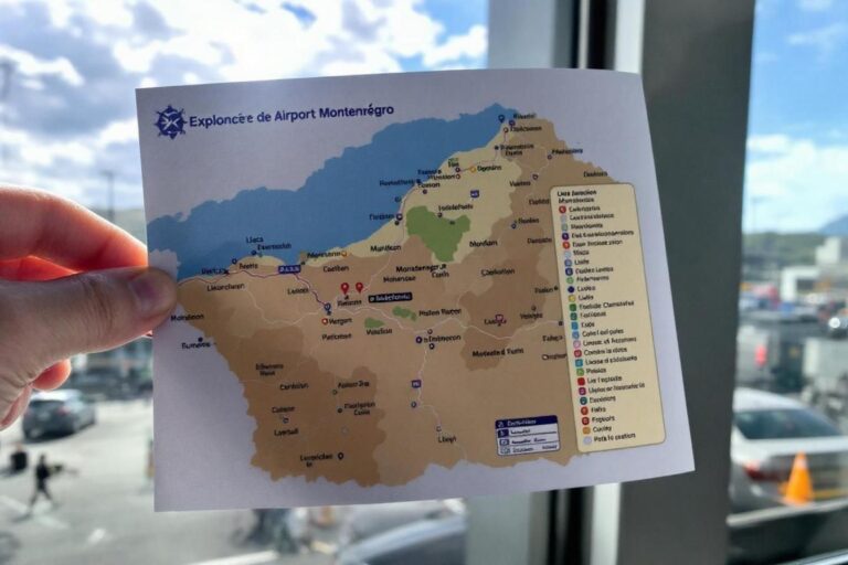 Comment rejoindre les plus belles destinations du Monténégro depuis l’aéroport ?